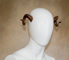 Load image into Gallery viewer, Lightweight Costume Ram Horns
