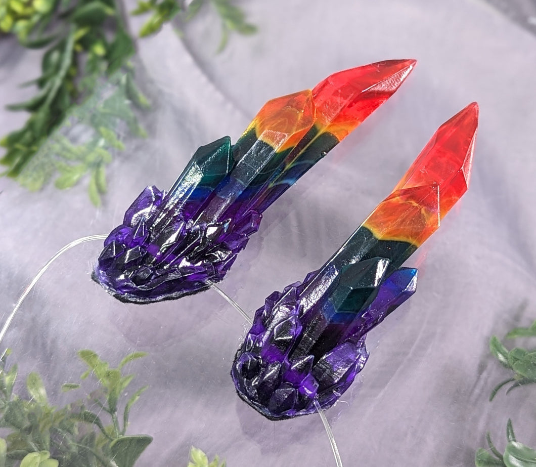 Rainbow Crystal Horns