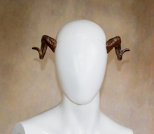 Load image into Gallery viewer, Lightweight Costume Ram Horns
