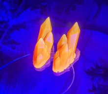 Load image into Gallery viewer, Glowing Flame Small Crystal Horns
