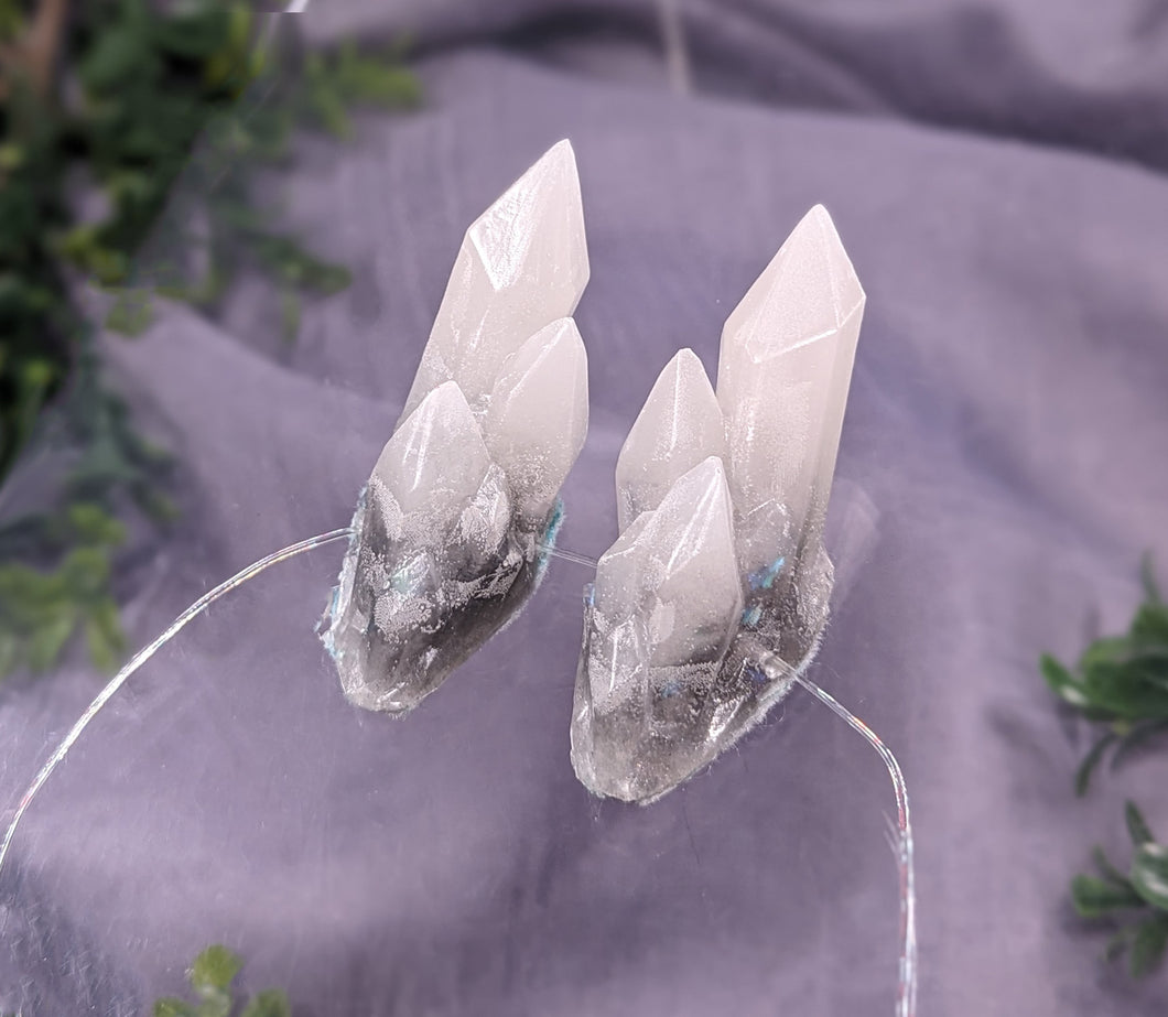 Shooting Star Small Crystal Horns