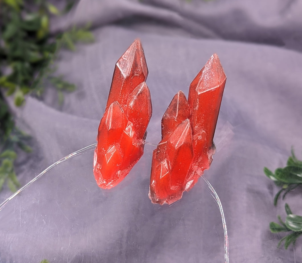 Volcanic Smolder Small Crystal Horns