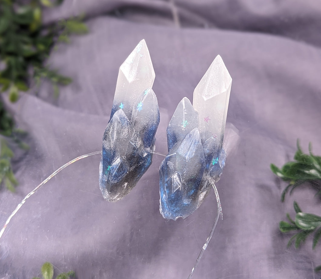 Deep Space Small Crystal Horns