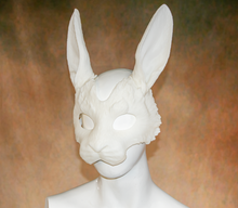 Load image into Gallery viewer, Lightweight Bunny Animal Half Mask
