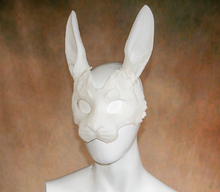 Load image into Gallery viewer, Lightweight Bunny Animal Half Mask
