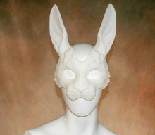 Load image into Gallery viewer, Lightweight Bunny Animal Half Mask

