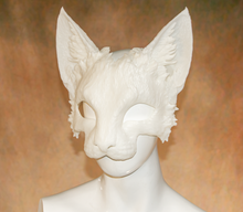 Load image into Gallery viewer, Lightweight Kitty Cat Animal Half Mask
