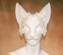 Load image into Gallery viewer, Lightweight Kitty Cat Animal Half Mask
