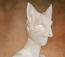 Load image into Gallery viewer, Lightweight Kitty Cat Animal Half Mask

