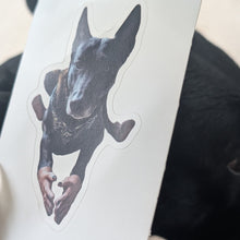 Load image into Gallery viewer, Uncanny Dog Vinyl Sticker [FREE SHIPPING]
