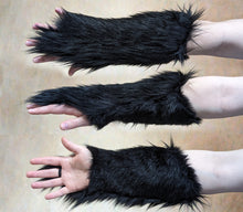 Load image into Gallery viewer, Faux Fur Neck Cowl and/or Gauntlets
