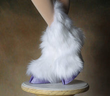 Load image into Gallery viewer, CUSTOM Hooves with Faux Fur Boot Covers
